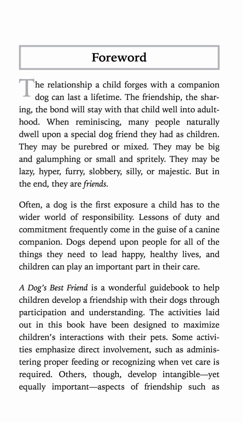 Dog's Best Friend: An Activity Book for Kids and Their Dogs — page 1