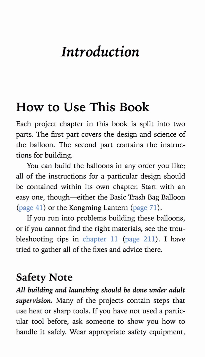 Hot Air Balloon Book: Build and Launch Kongming Lanterns, Solar Tetroons, and More — page 1
