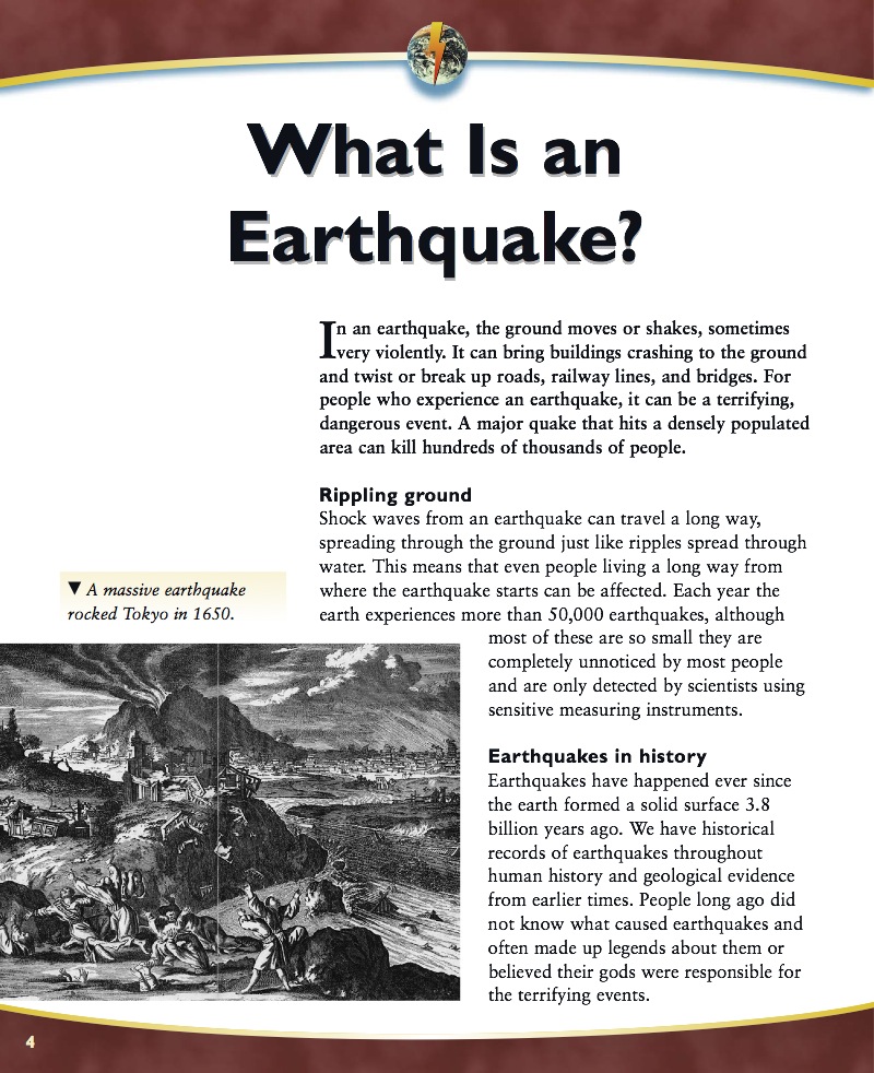 Earthquake! — page 1