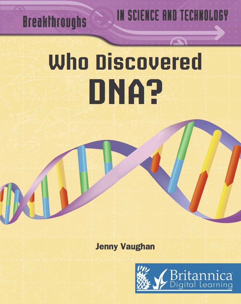 Who Discovered DNA? book cover