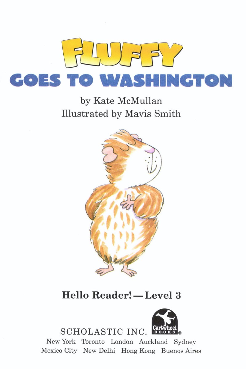 Fluffy Goes to Washington book cover