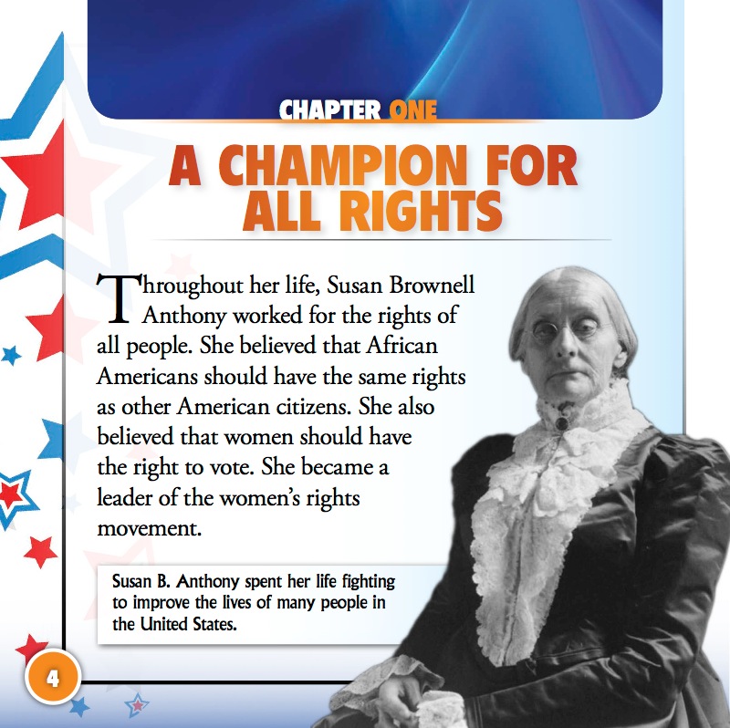Susan B. Anthony — page 1