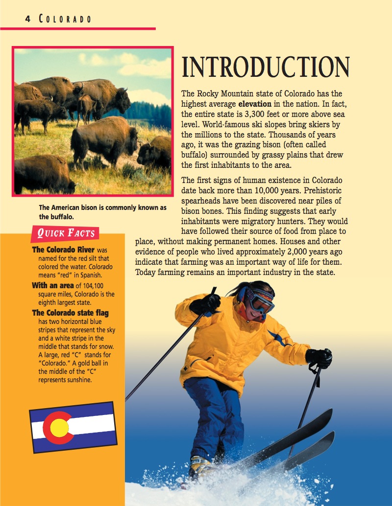 Colorado: The Centennial State — page 1