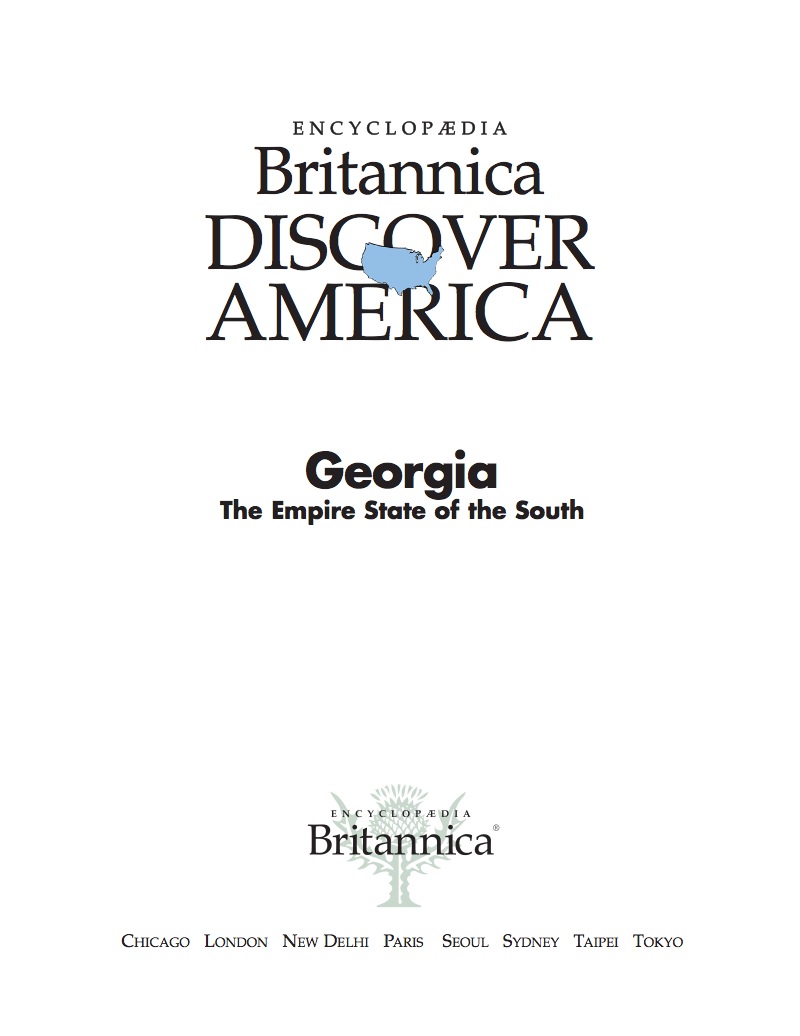 Georgia: The Empire State of the South book cover