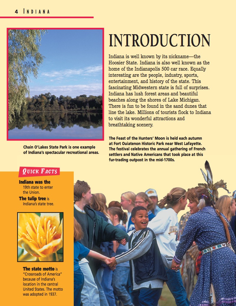 Indiana: The Hoosier State — page 1