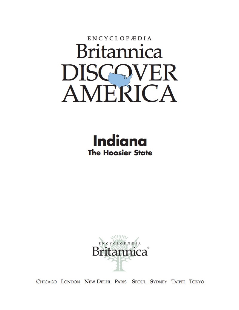 Indiana: The Hoosier State book cover