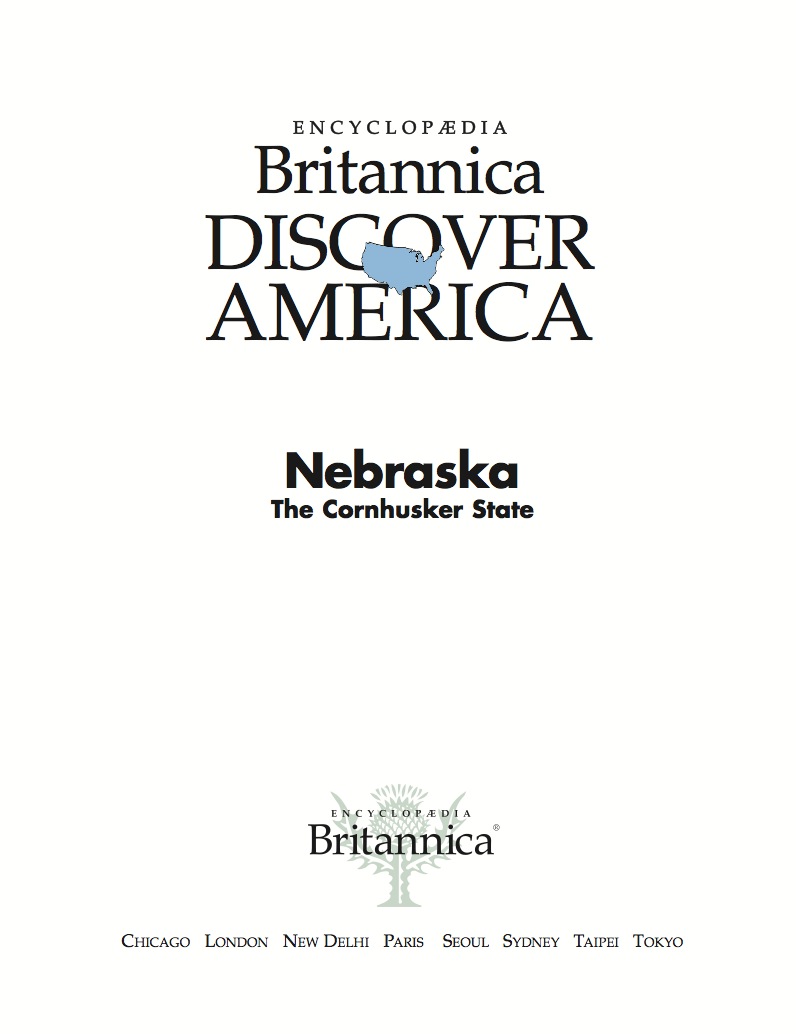 Nebraska: The Cornhusker State book cover