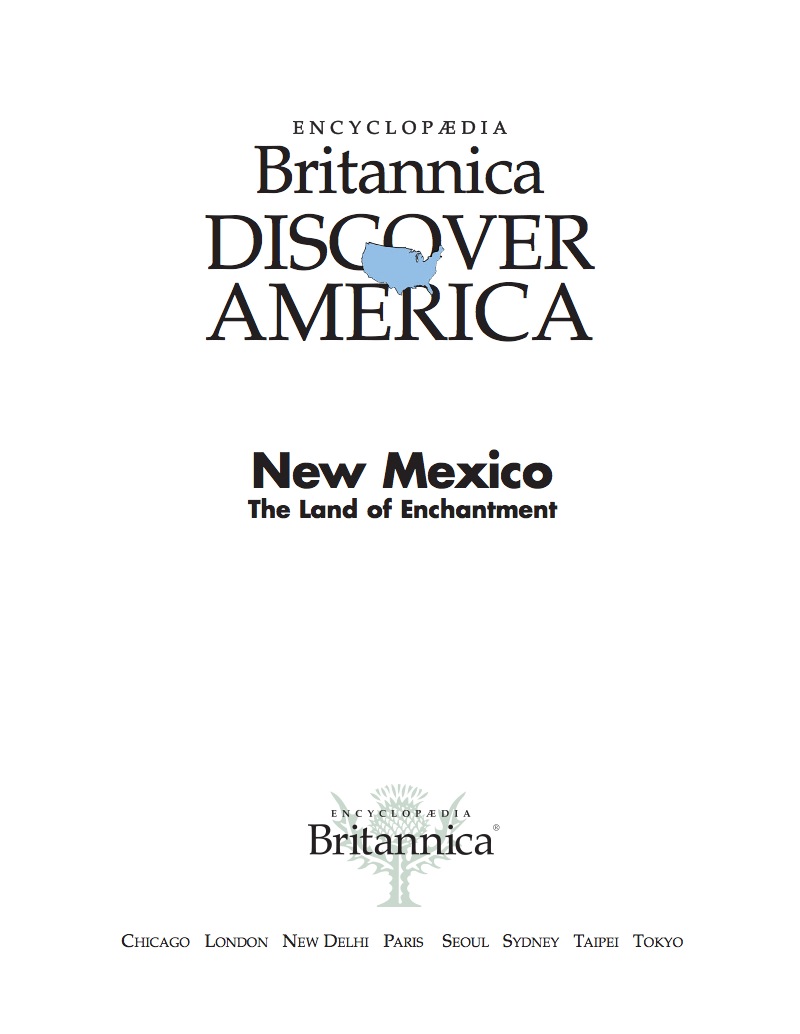 New Mexico: The Land of Enchantment book cover
