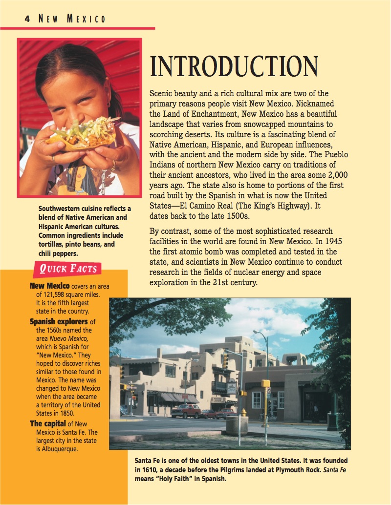 New Mexico: The Land of Enchantment — page 1