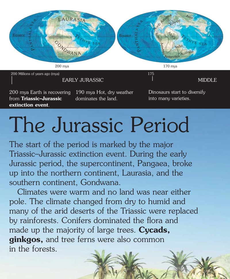 Dinosaurs of the Jurassic — page 1
