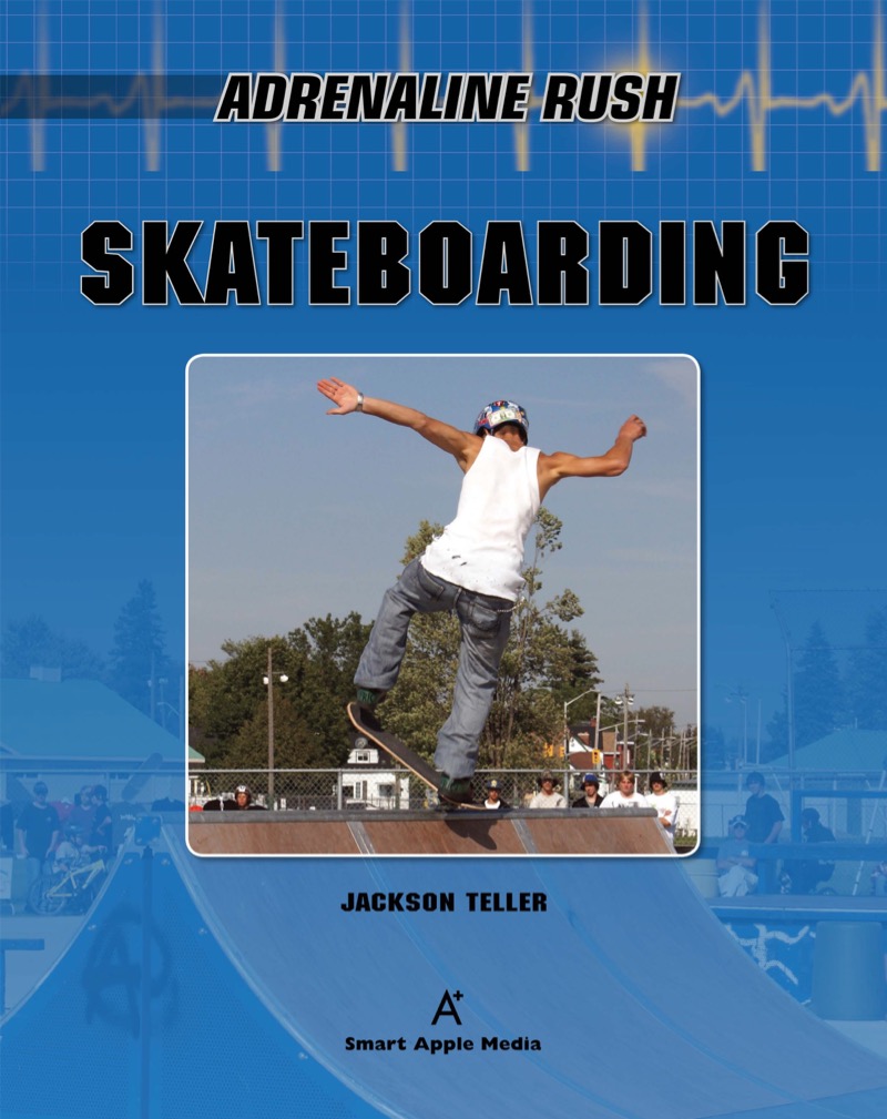 Skateboarding book cover