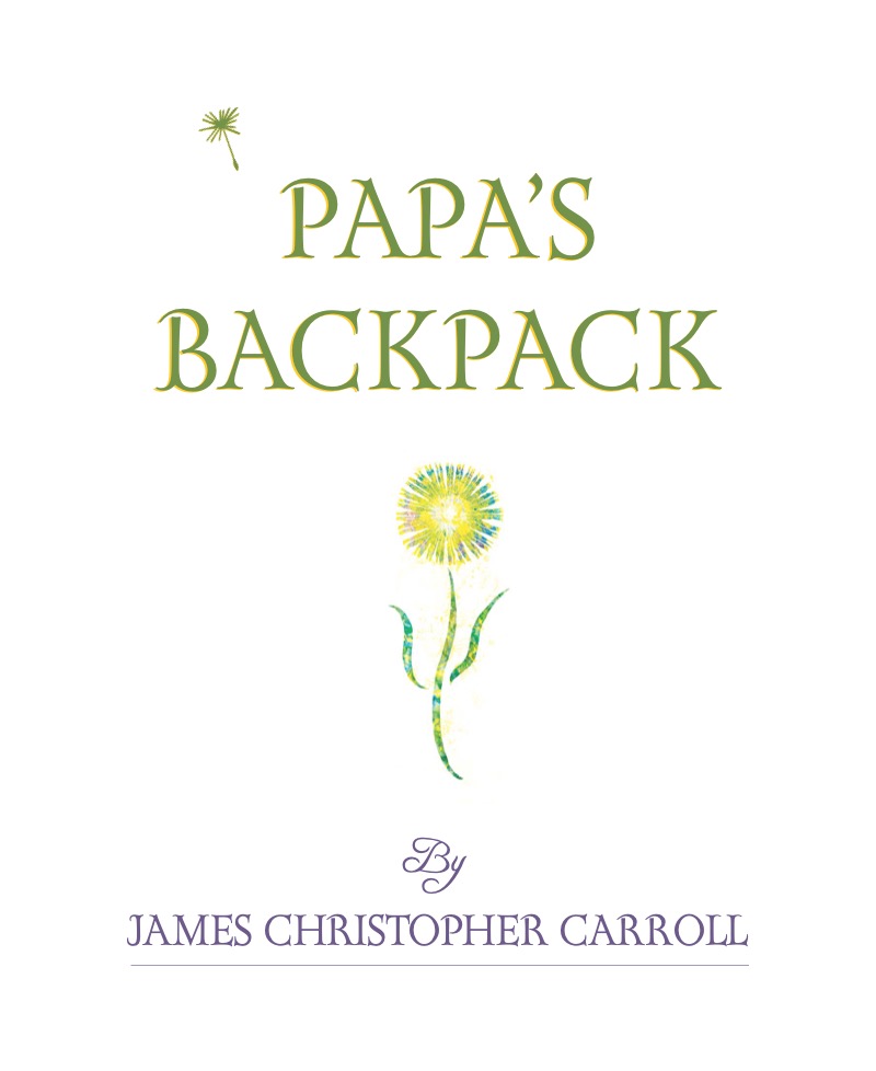 Papa's Backpack book cover