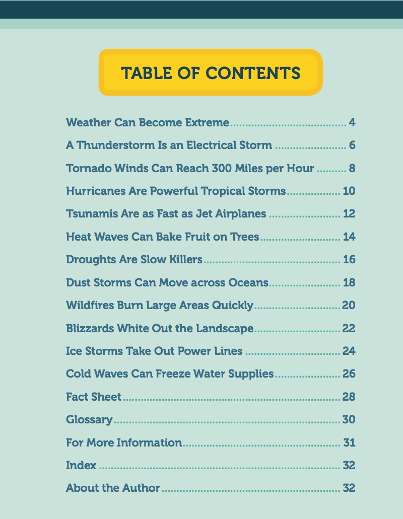 12 Things To Know About Wild Weather book cover