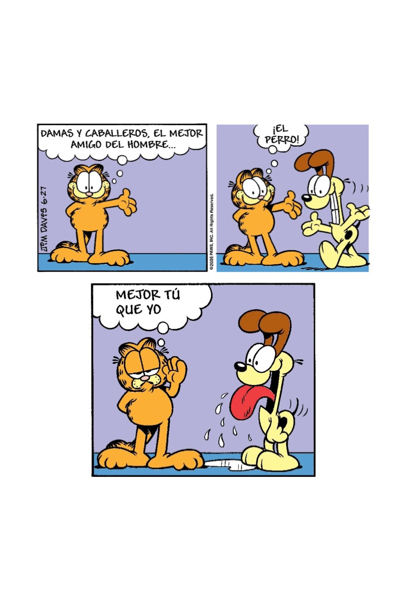 Garfield: Niego Todo — page 1