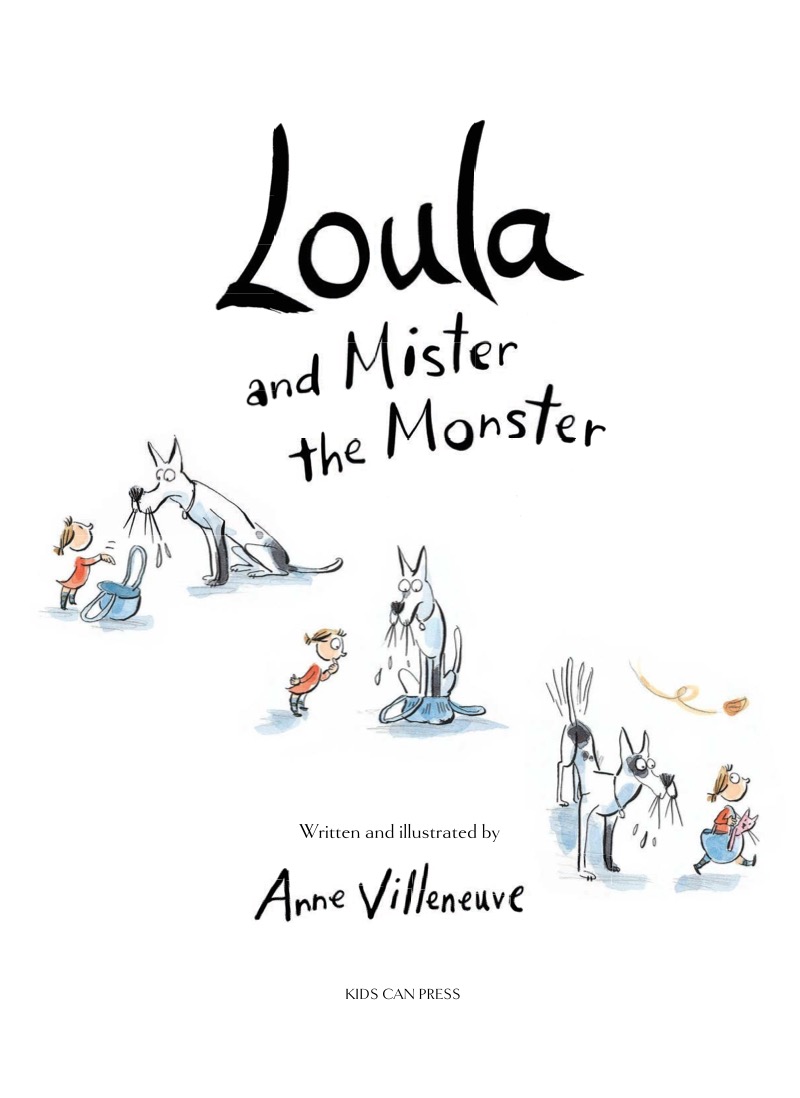 Loula and Mister the Monster book cover