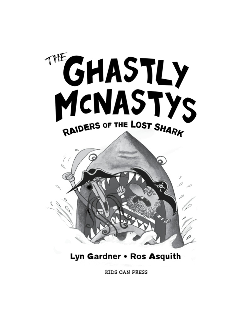The Ghastly McNastys: Raiders of the Lost Shark book cover
