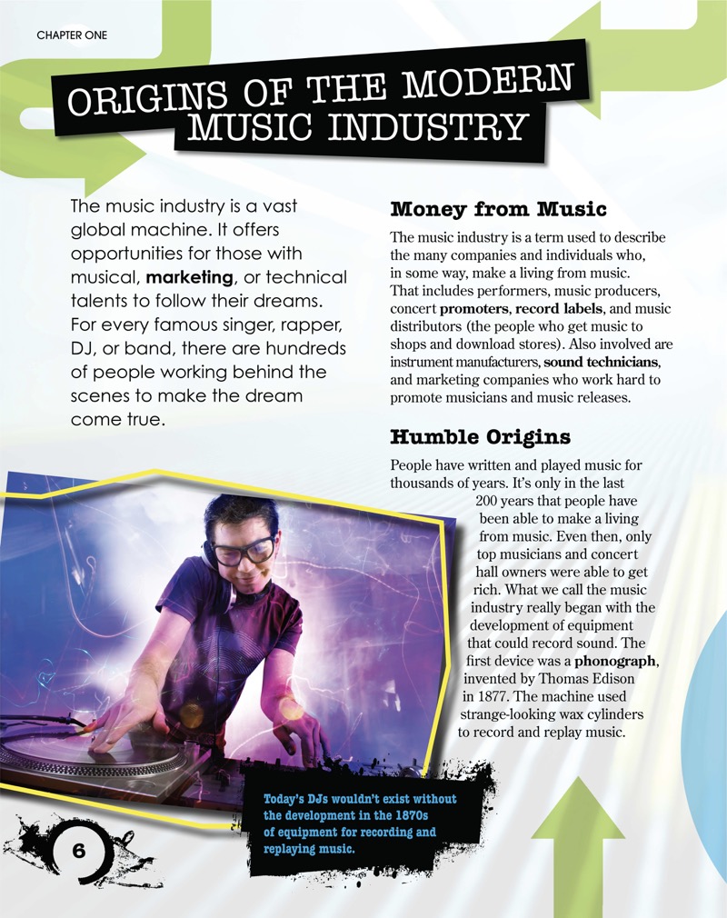 The Music Industry — page 1