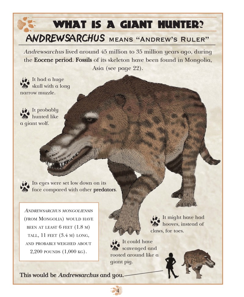 Giant Hunter: Andrewsarchus — page 1