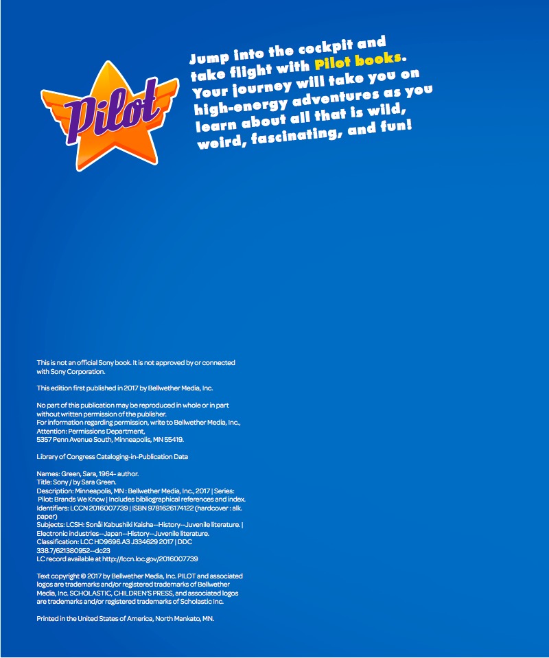 Brands We Know: Sony — page 1