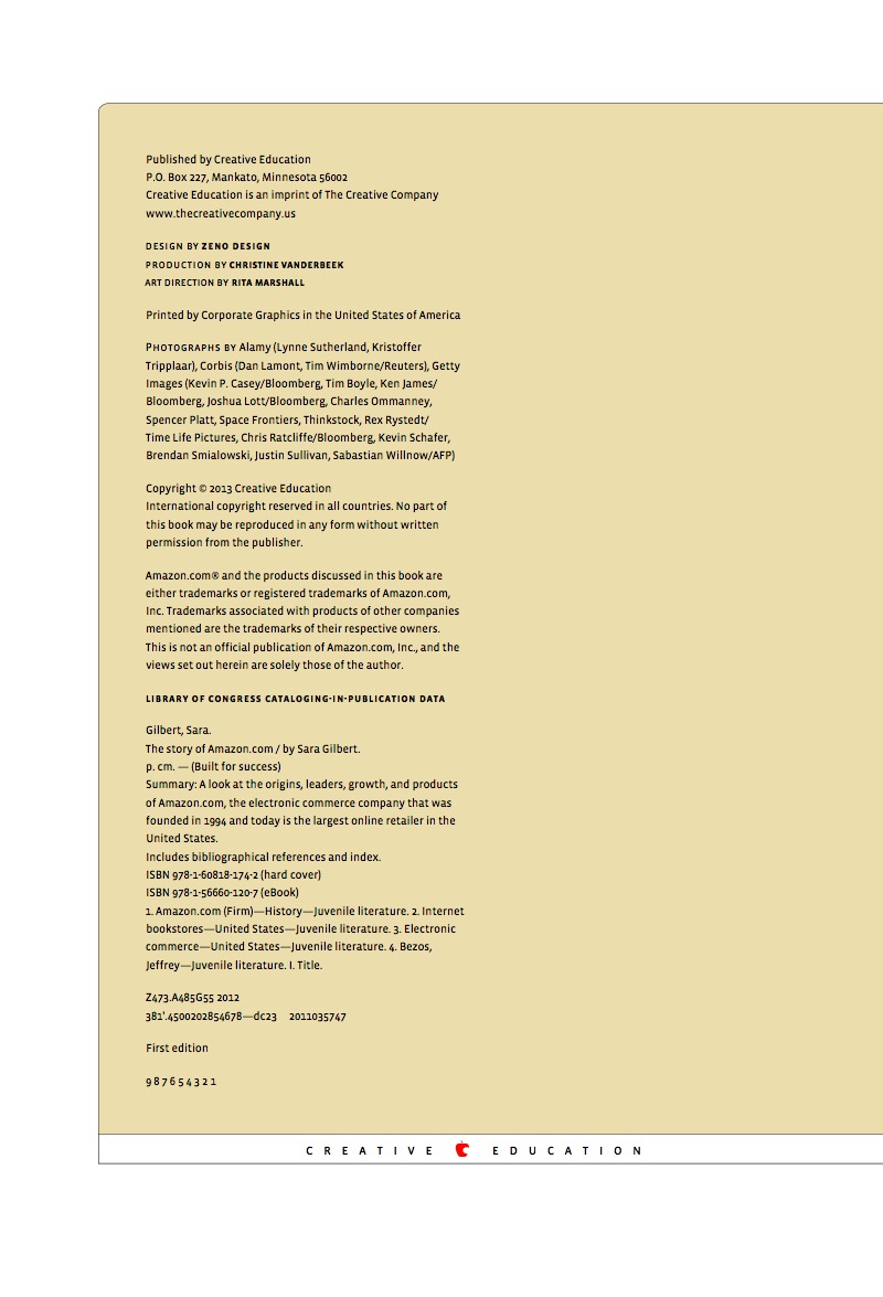 The Story of Amazon.com — page 1