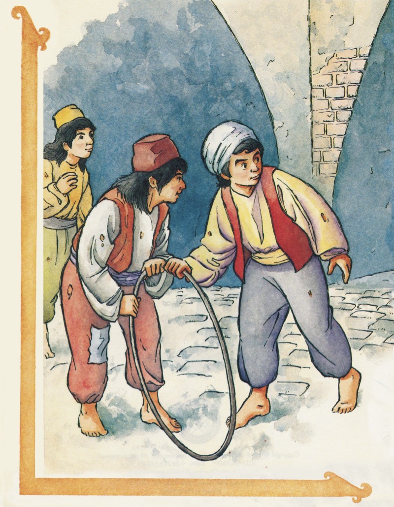 阿拉丁和神灯 — page 1