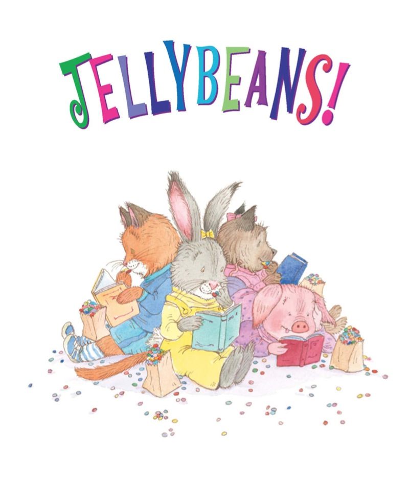 Jellybeans Love to Read book cover