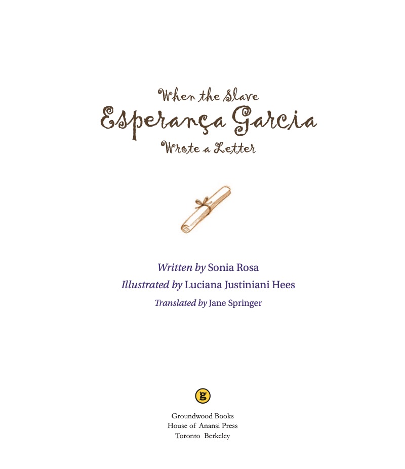 When the Slave Esperança Garcia Wrote a Letter book cover