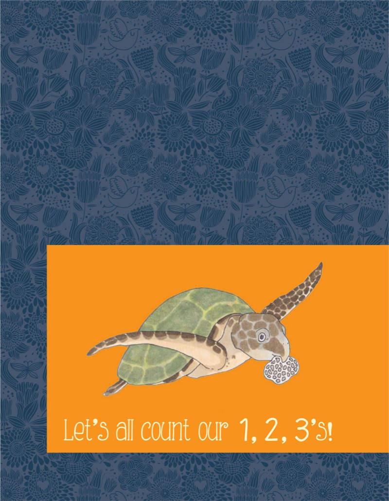 123 Sea Creatures book cover