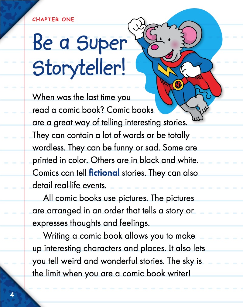 How to Write a Comic Book — page 1
