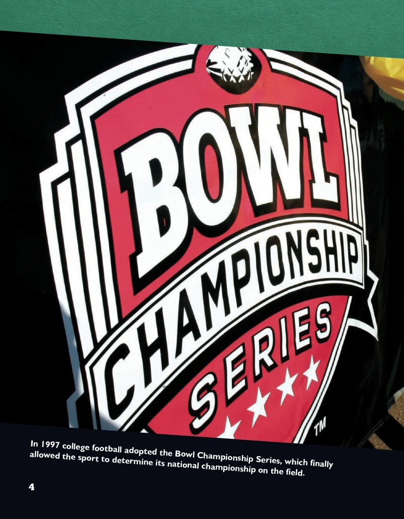 The Story of the College Football National Championship Game — page 1
