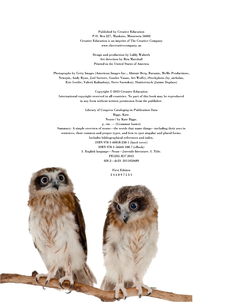 Nouns — page 1