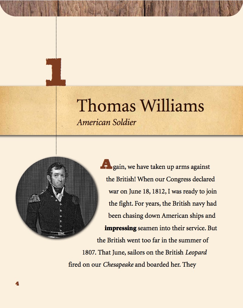 The War of 1812 — page 1