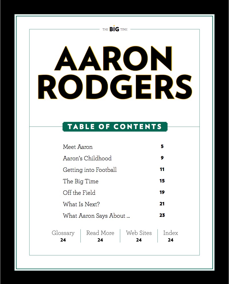 Aaron Rodgers — page 1