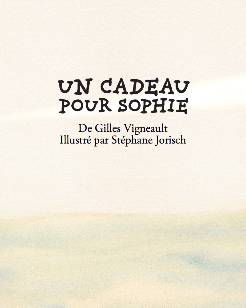 Un cadeau pour Sophie book cover
