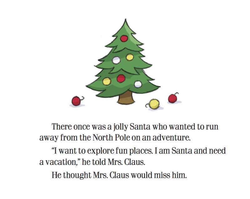 The Runaway Santa: A Christmas Adventure Story — page 1