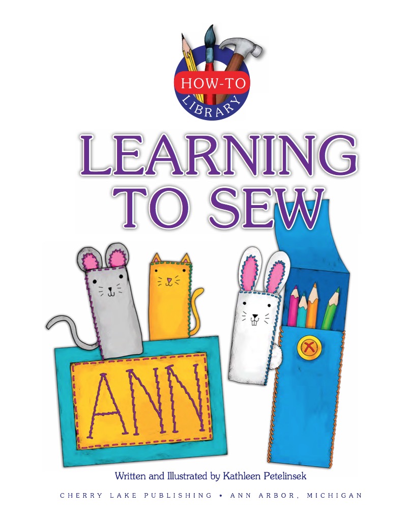 Learning to Sew book cover