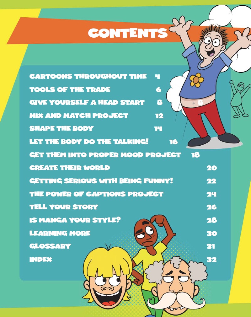 Get into Cartooning book cover