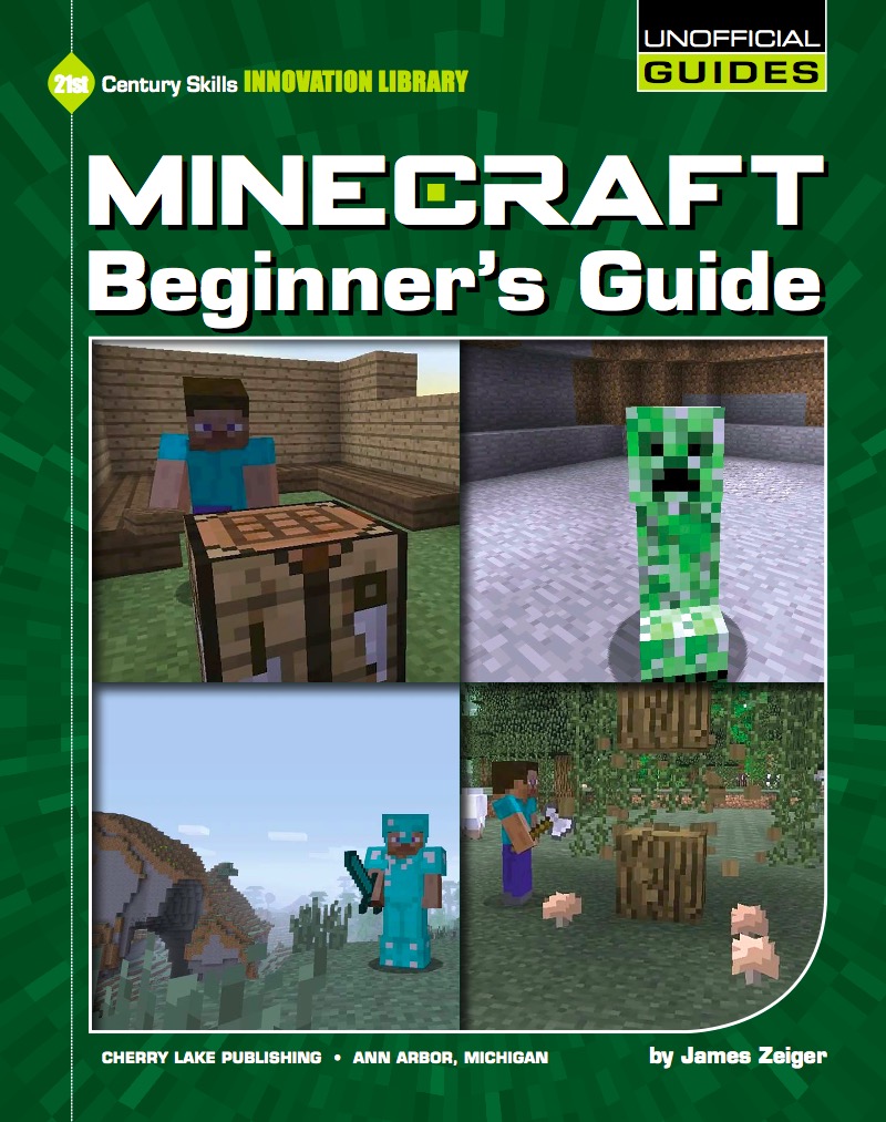Minecraft Beginner's Guide book cover