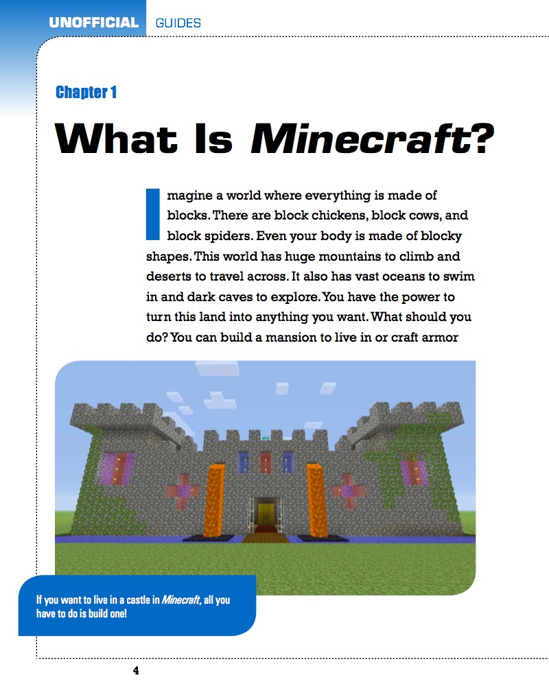 Minecraft Beginner's Guide — page 1