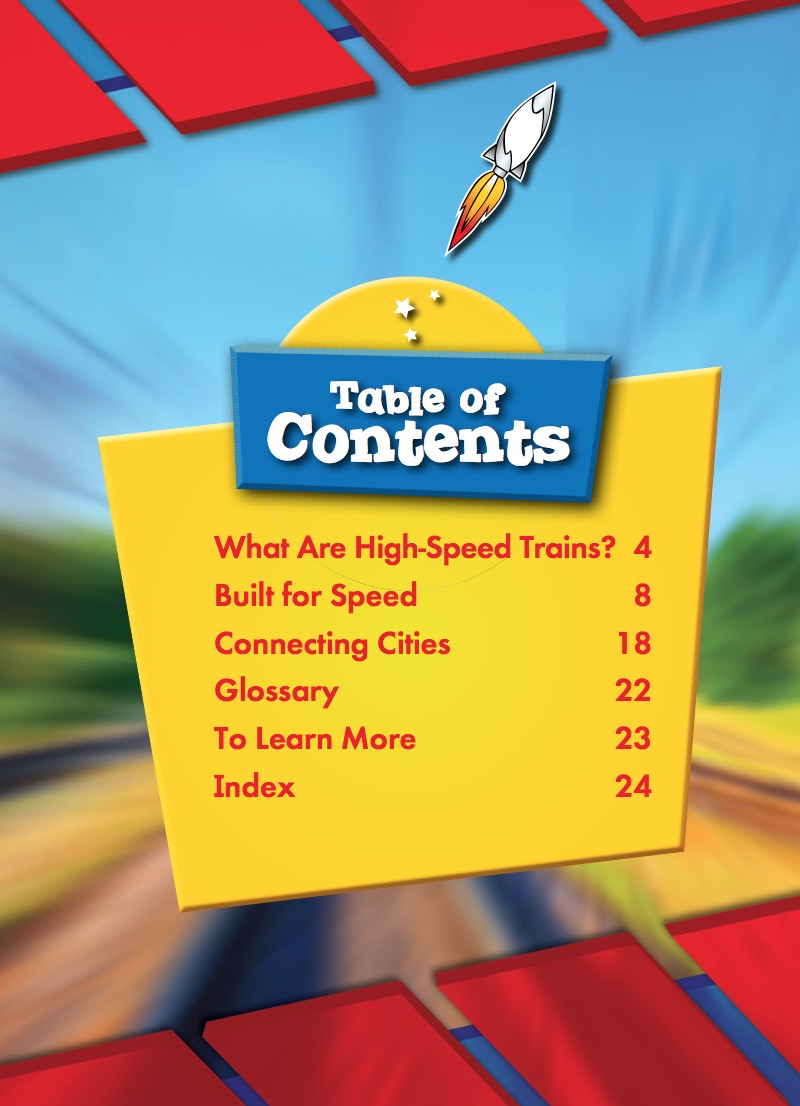 Amazing Trains: High-Speed Trains book cover