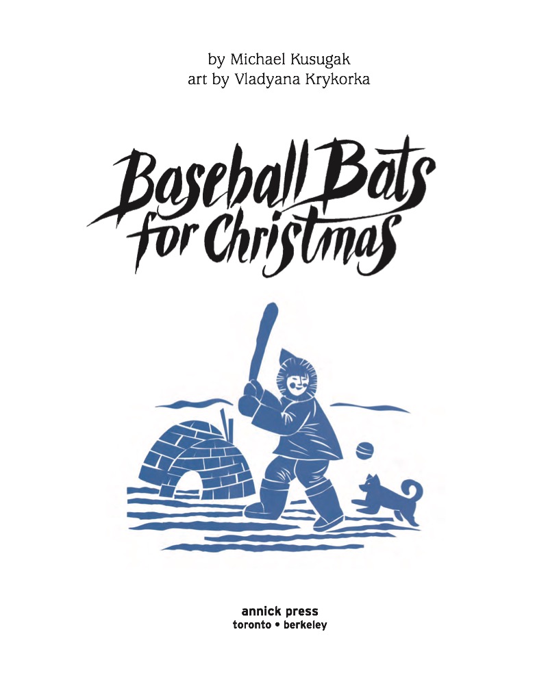 Baseball Bats for Christmas book cover