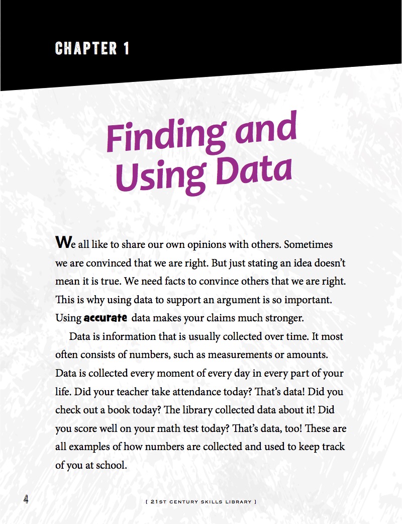 Data In Arguments — page 1