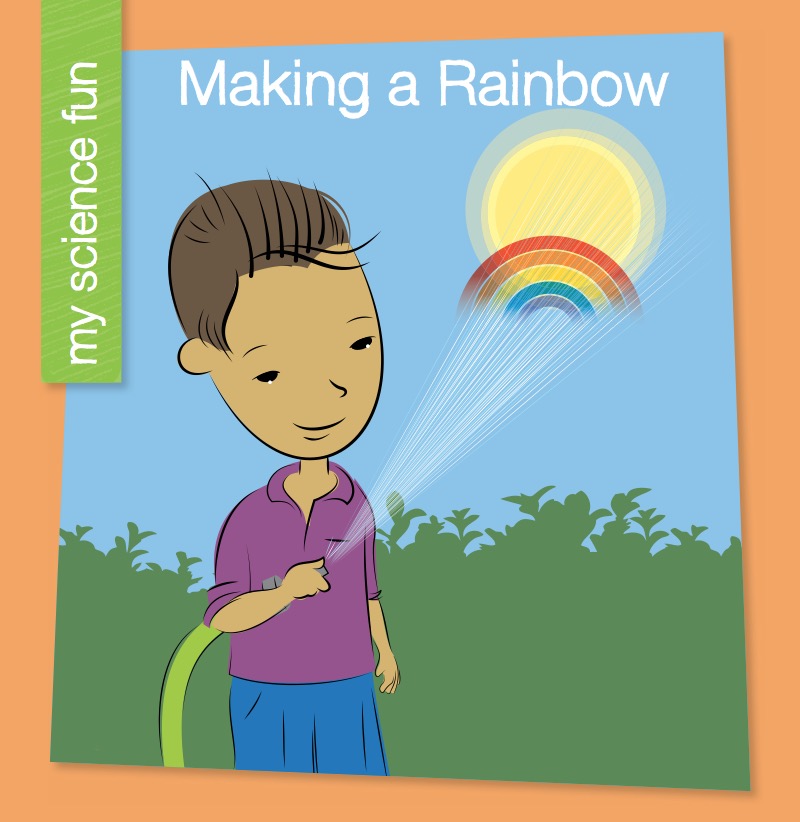 Making a Rainbow book cover