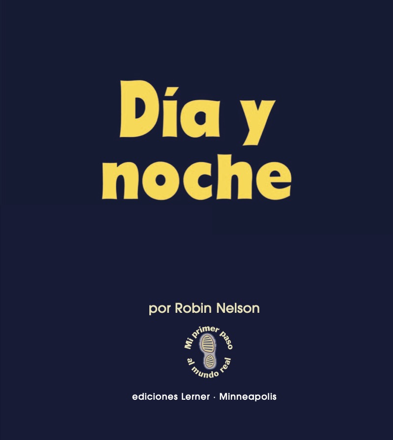 Día y noche (Day and Night) book cover