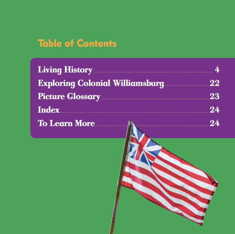 Hello, America!: Colonial Williamsburg book cover