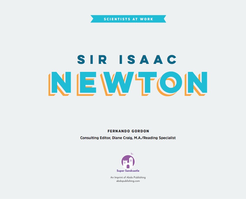 Sir Isaac Newton book cover