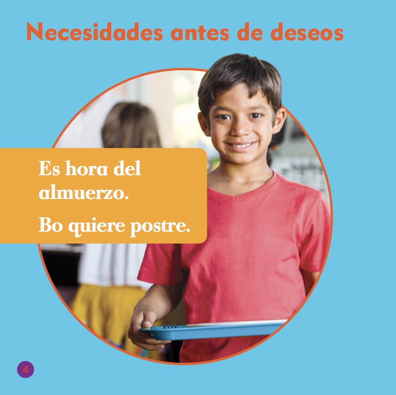 Necesidades y deseos (Needs and Wants) — page 1