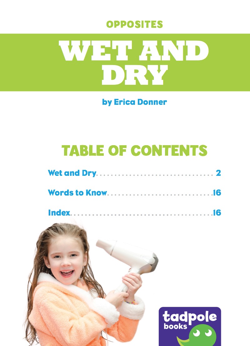 Wet and Dry book cover