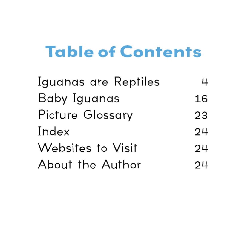 Iguanas book cover