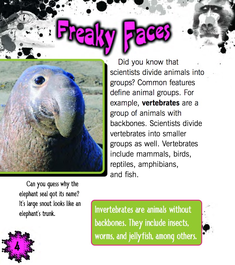 Freaky Faces — page 1